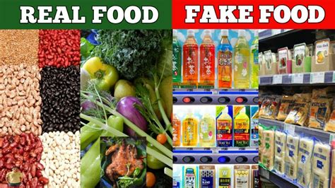 why are people making fake food